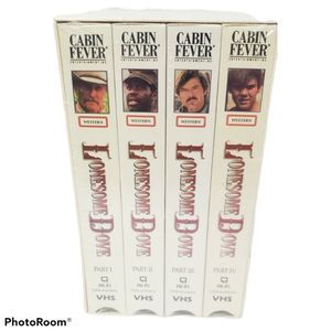 Lonesome Dove Collector's Edition 4 VHS Tapes Series Western New Sealed Box Set